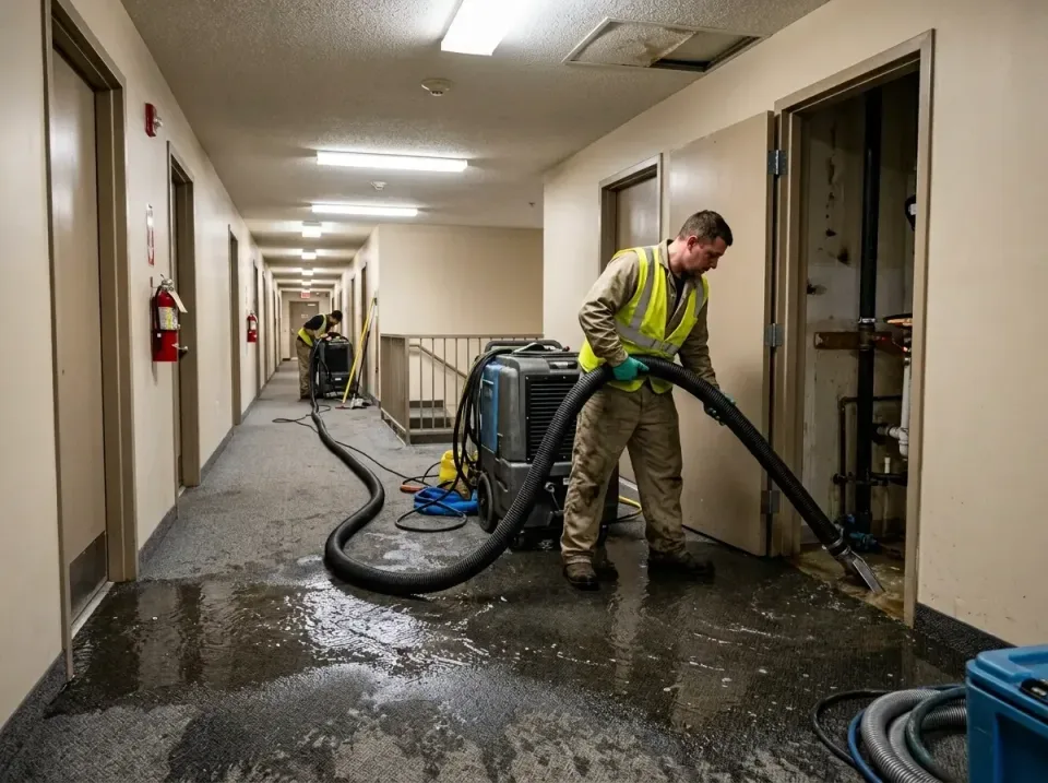 multi-unit-apartment-hallway-f-005 — frequently asked questions, Emergency Burst Pipe Water Extraction & Removal in Dover, FL